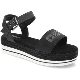 Big Star Czarne Sandały Wygodne Buty Damskie