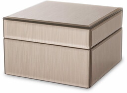 Szkatułka na biżuterię szklana pudełko glamour 8x12x12 169332