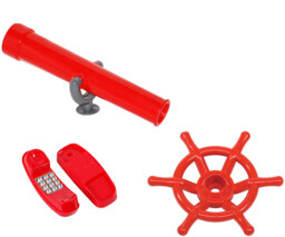 ZESTAW 3w1 ster Kapitana, teleskop, telefon