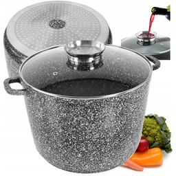 Garnek tradycyjny Elitehoff Garnki marmurkowe 15 l