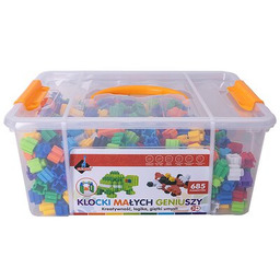 ASKATO Klocki plastikowe Klocki małych geniuszy 112602