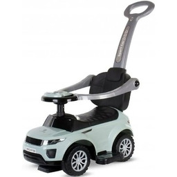 SUN BABY Jeździk Sport Car Turkusowy rączka