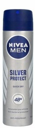 NIVEA MEN Antyperspirant w sprayu Silver Protect 150