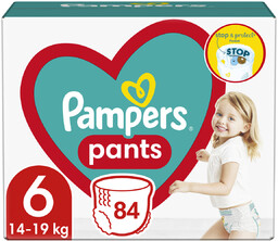 Pieluchomajtki Pampers Active Baby, rozmiar 6, pieluszki 84,