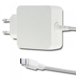 Qoltec Zasilacz sieciowy 45W 20V 2.25A USB-C Biały