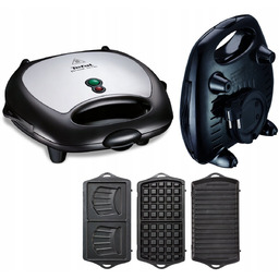 Gofrownica Opiekacz Panini do kanapek Tostów 3w1 TEFAL