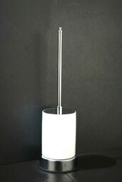 ART PLATINO Szczotka WC LIWIO chrom/porcelana LIW-56091* *