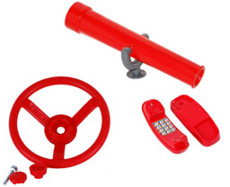 ZESTAW 3w1 kierownica, teleskop, telefon