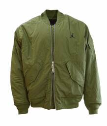 Kurtka męska bomberka Air Jordan Essentials Renegade Oliwkowa