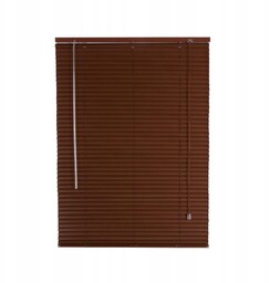 Żaluzja aluminiowa wewnętrzna pozioma 25mm na okno 160x220