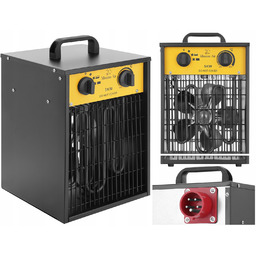 Nagrzewnica Elektryczna Dmuchawa Grzejnik Farelka 5kW Termostat 5000w