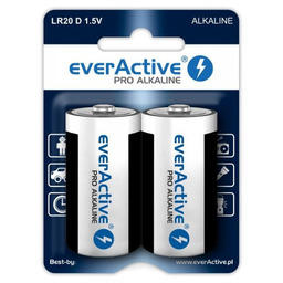 everActive Baterie LR20/D blister 2 szt.