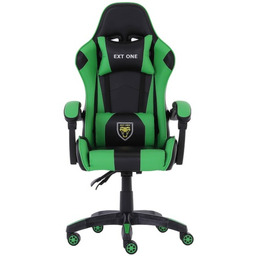 Fotel Gamingowy, krzesło gracza EXT ONE Green