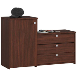 Edinos Uchylna Szafka Na Buty Wenge B9-F06