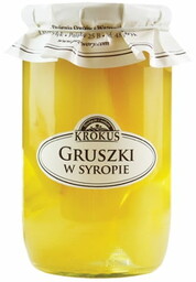 GRUSZKI W SYROPIE 720 G (360 G) KROKUS
