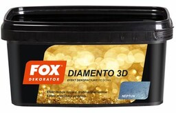 Farba dekoracyjna DIAMENTO 3D neptun 1 l FOX