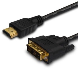Savio Kabel HDMI 19 pin (M) - DVI