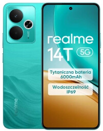 realme 14T 5G 8/256GB 6,67" 120Hz 50Mpix Zielony