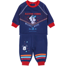 Granatowy dres niemowlęcy Mickey Mouse Disney 6-9 m