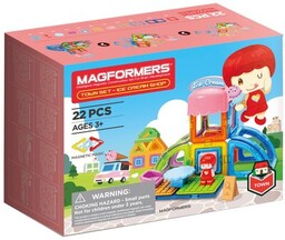 MAGFORMERS Klocki magnetyczne Town Set Lodziarnia 005-717008