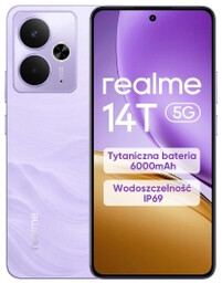 realme 14T 5G 8/256GB Funkcje AI 6,67" 120Hz