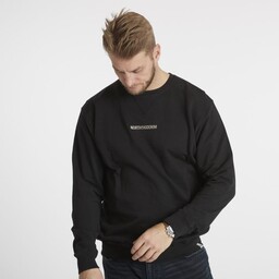 Bluza Męska Czarna NORTH 56 4 Duże Rozmiary