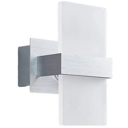 Lindby - Yorick LED Lampa Ścienna Satin White/Brushed