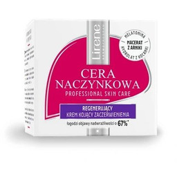 Lirene Cera Naczynkowa Regenerujący krem kojący zaczerwienienia