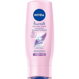 NIVEA Hairmilk Mleczna odżywka do włosów wzmacniająca blask