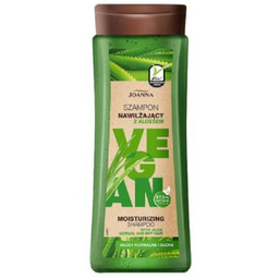 JOANNA Vegan Szampon nawilżający z aloesem do włosów