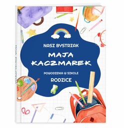 Encyklopedia z nadrukiem dla dziewczynki na rozpoczęcie roku