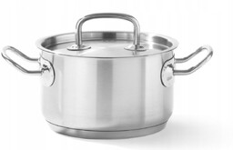 GARNEK ŚREDNI KITCHEN LINE Z POKRYWKĄ 15 l