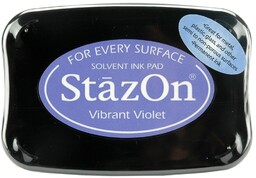 Stazon, poduszka do stempli, fioletowa