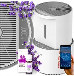 Nawilżacz Powietrza Vestfrost VP-H2I20WH Aromaterapia 2w1 Olejek