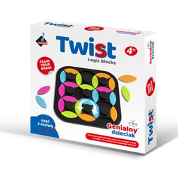 ASKATO Gra logiczna Genialny dzieciak Twist Kręć