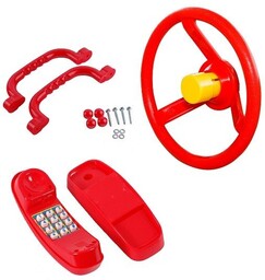 ZESTAW 3w1 KIEROWCA II - kierownica, telefon, rączki