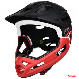 ProX Kask rowerowy Fullface Cage II Black/Red