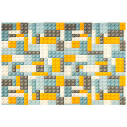 Dywan Do Pokoju Dziecka Kolorowy W Klocki Pastelowe