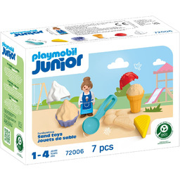 Playmobil 72006 JUNIOR: Lodziarnia z piasku