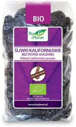 Bio Planet, śliwki kalifornijskie bez pestek bezglutenowe bio,