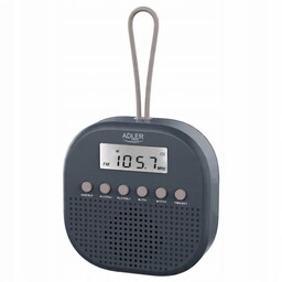 2 x Radio Fm Łazienkowe Wodoodporne IPX4 Zegar