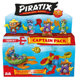 PIRATIX ADVENTURE WORLD Zestaw figurek piratów, różne modele,