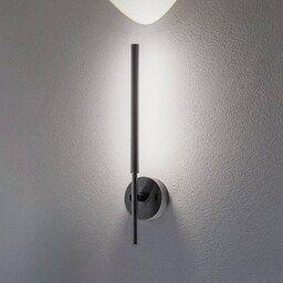 Kinkiet LED Focus TK Lighting, czarny, salon /