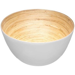 Secret de Gourmet - Biała bambusowa miska D17