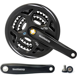 Shimano Mechanizm korbowy FC-M311 48x38x28 170 mm czarny