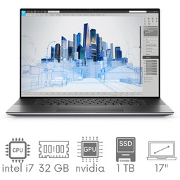 DELL Precision 5760 i7-11850H 32GB 1TB SSD 17"