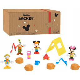 Zestaw 4 FIGURki Myszka Mickey Minnie Donald Goofy