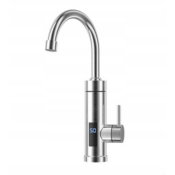 Elektryczny Przepływowy Podgrzewacz Wody Bateria Led 30 60