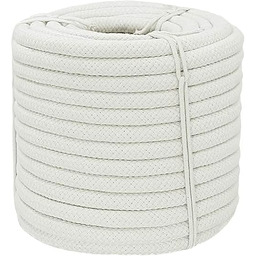 YUZENET Pleciona bawełniana lina (3/8" x 30 m)