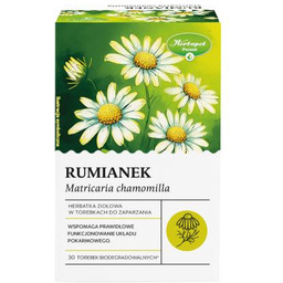 HERBAPOL Rumianek Herbatka ziołowa, 30torebek -> Odbiór